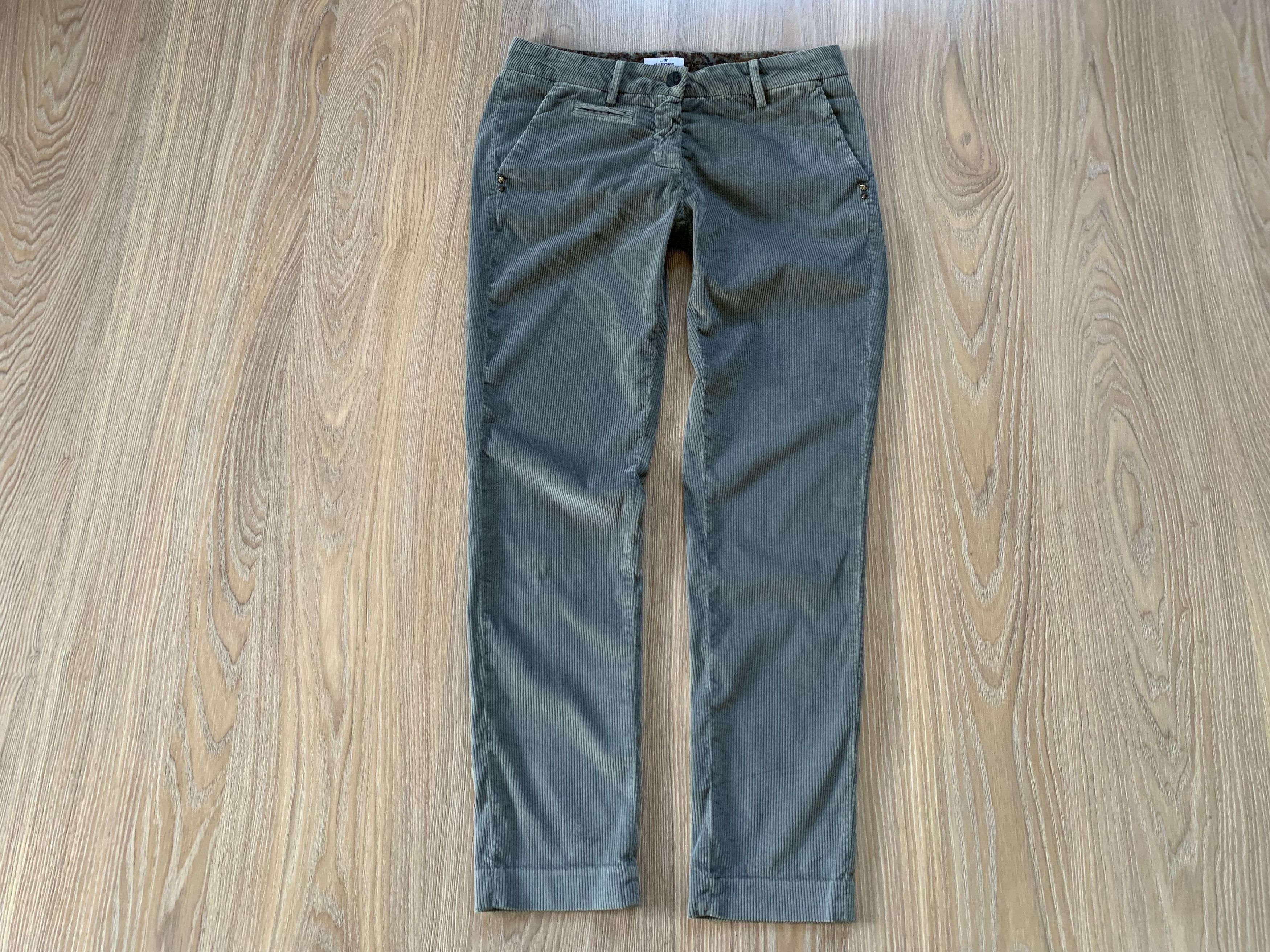 Mason's Masons Slim Woman Velvet Pants Size 38" / US 16 / IT 52 - 2 Thumbnail