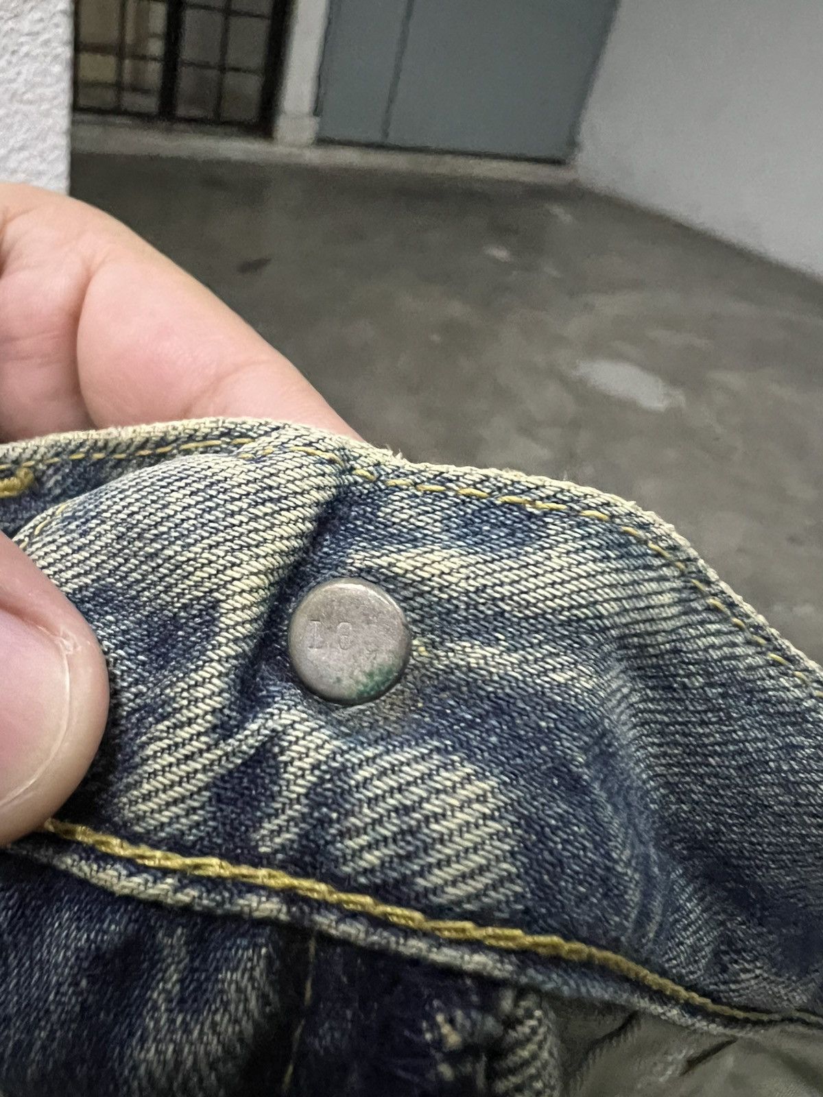Japanese Brand LEE RIDERS DISTRESSED JEAN Size US 28 / EU 44 - 13 Thumbnail