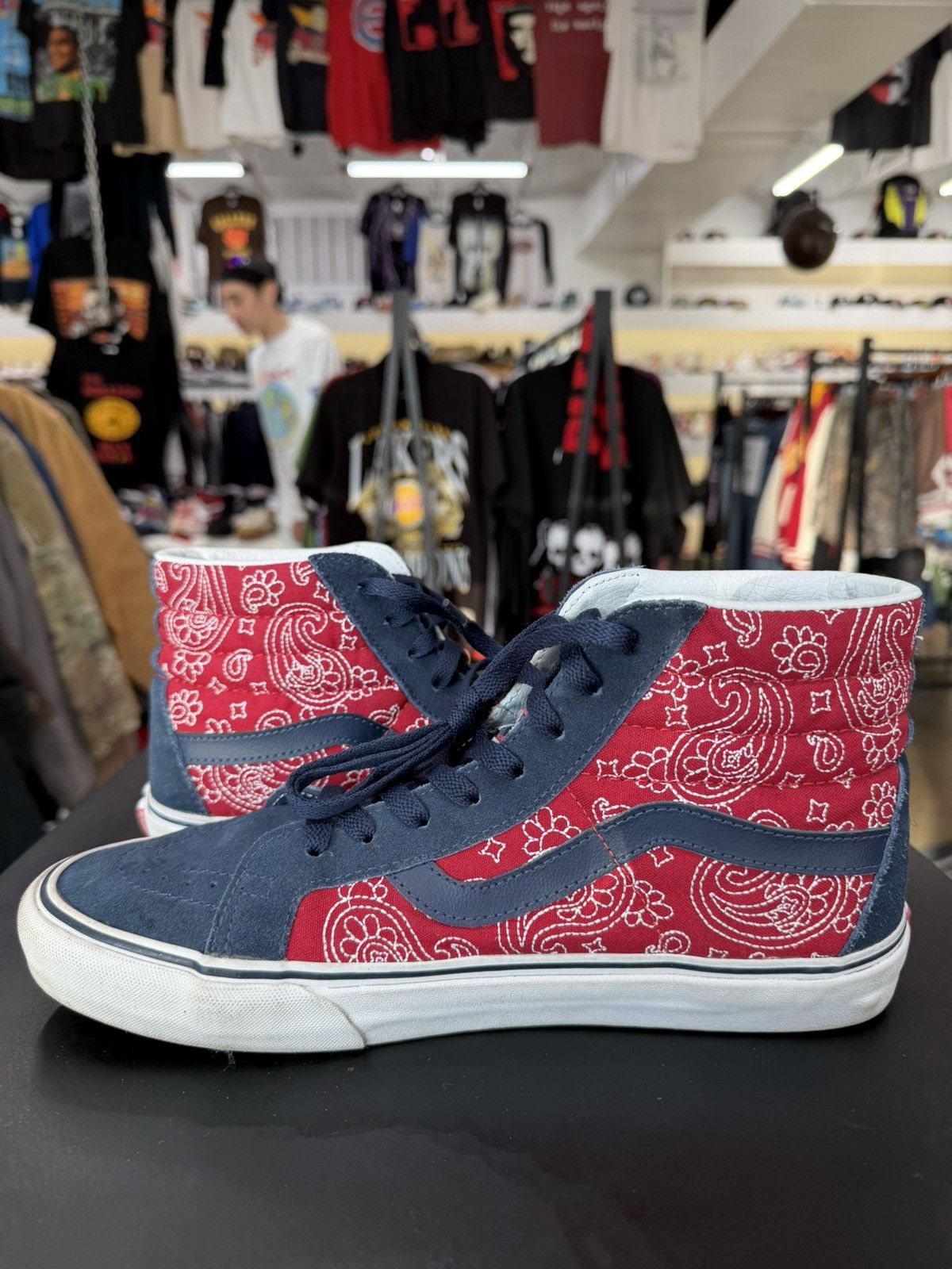 Vans Vans Sk8 Hi Bandana Size 10 Size US 10 / EU 43 - 4 Thumbnail