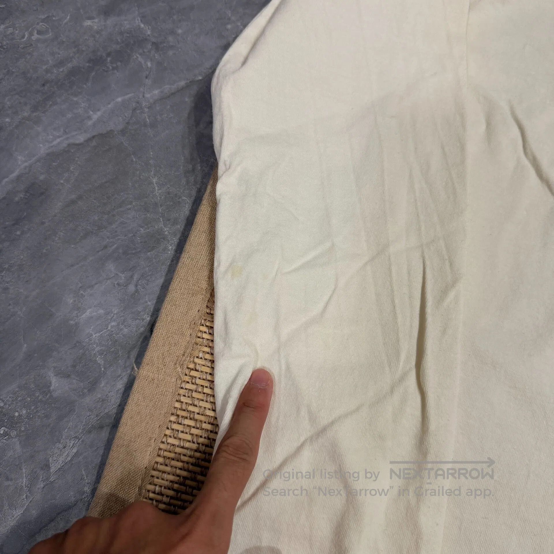 Gallery Dept. Gallery Dept Beige Small Logo Longsleeve. Size US L / EU 52-54 / 3 - 8 Thumbnail