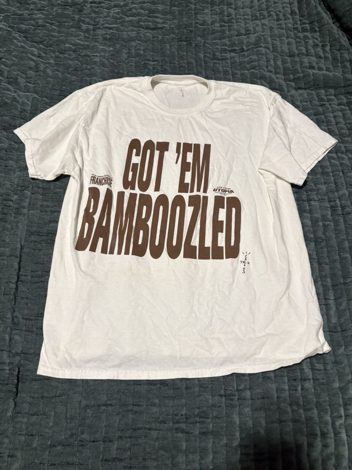 Travis Scott Cactus Jack Got Em Bamboozled Tee Size US L / EU 52-54 / 3 - 1 Thumbnail