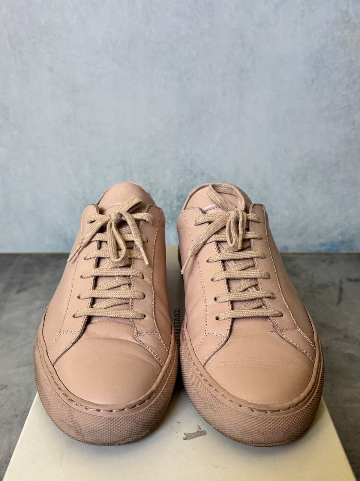 Common Projects Common Projects Pink Original Achilles Low Sneakers US8 Size US 8 / EU 41 - 3 Thumbnail