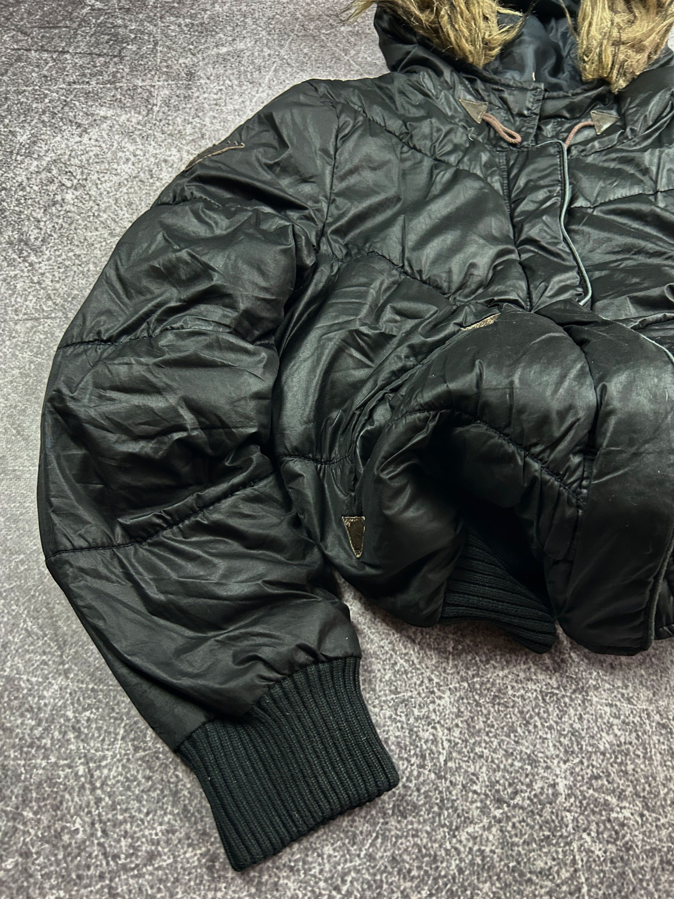 Designer VTG MAISON MARGIELA STYLE JAPANESE FUR ZIP HOOD JACKET 90S Size US M / EU 48-50 / 2 - 2 Thumbnail