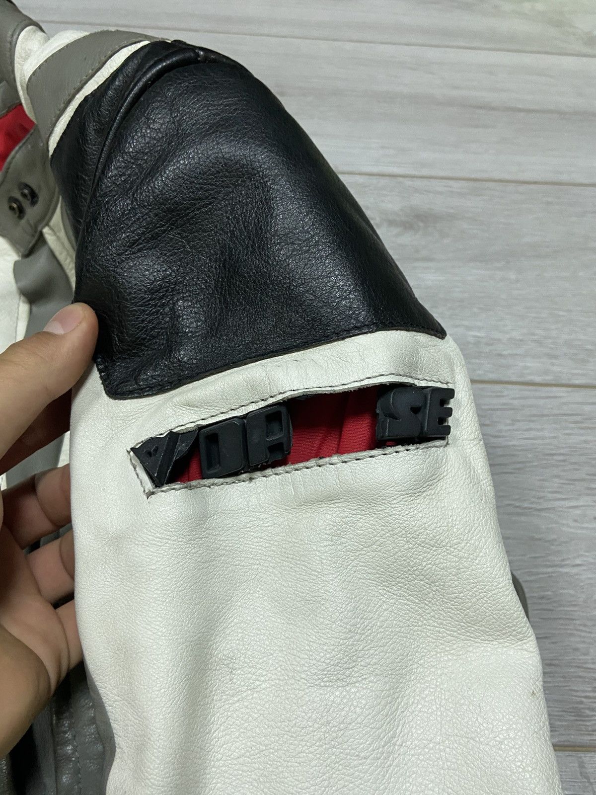 Dainese Dainese vintage big logo moto Italy leather suit pantsjacket Size US S / EU 44-46 / 1 - 8 Thumbnail