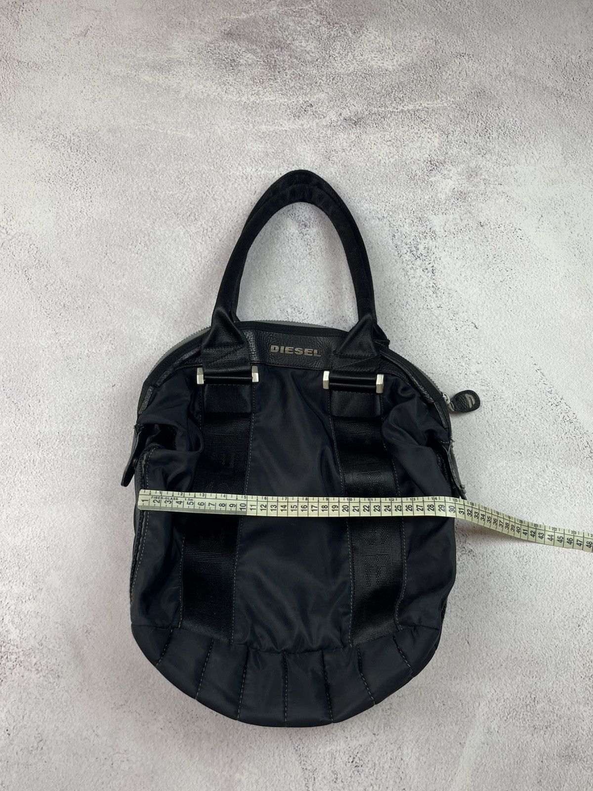 Diesel × Vintage Rare! Vintage y2k Diesel Black Bag Size ONE SIZE - 23 Thumbnail