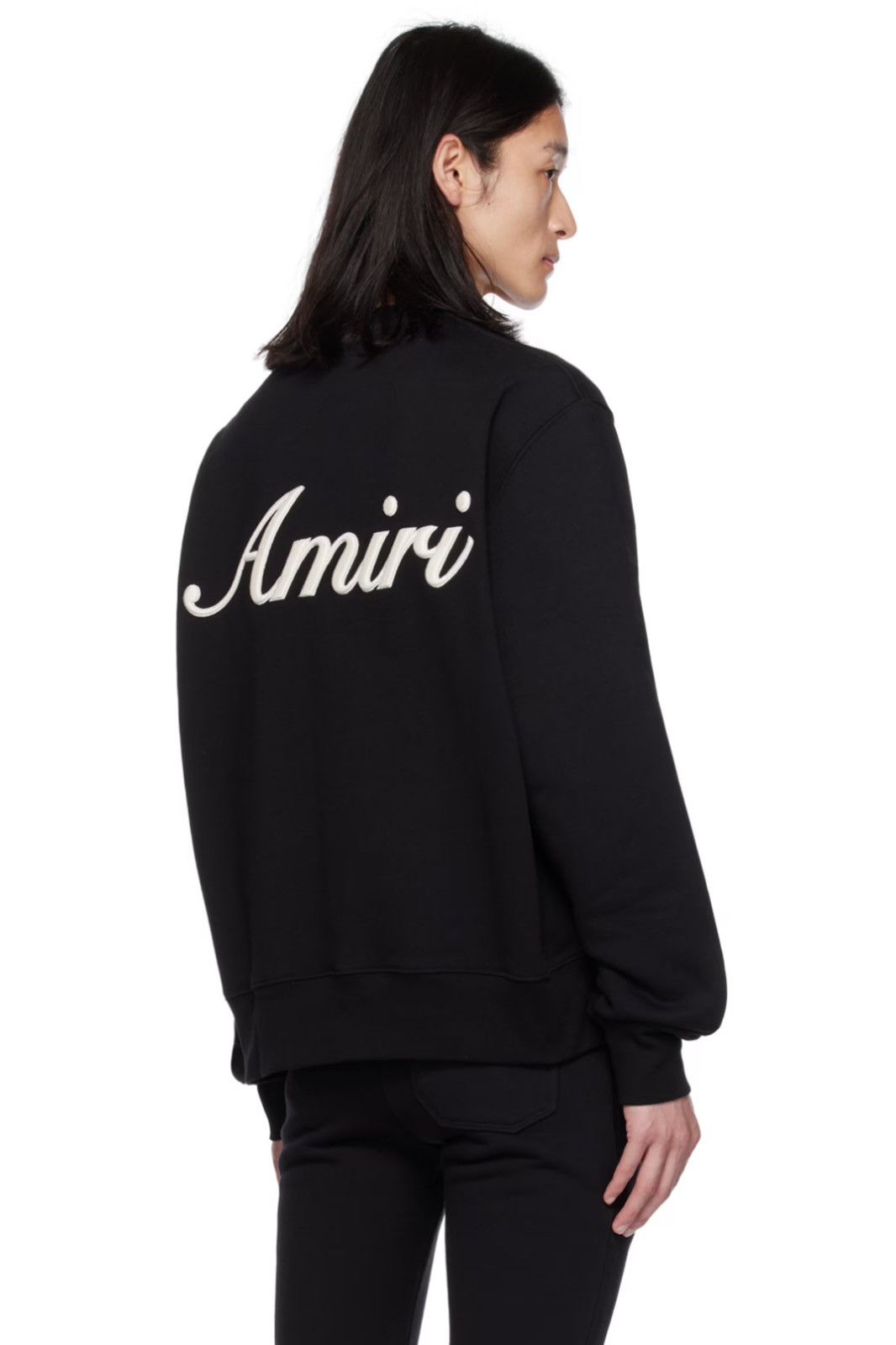 Amiri Amiri Embroidered Script Crewneck Size US XL / EU 56 / 4 - 11 Thumbnail