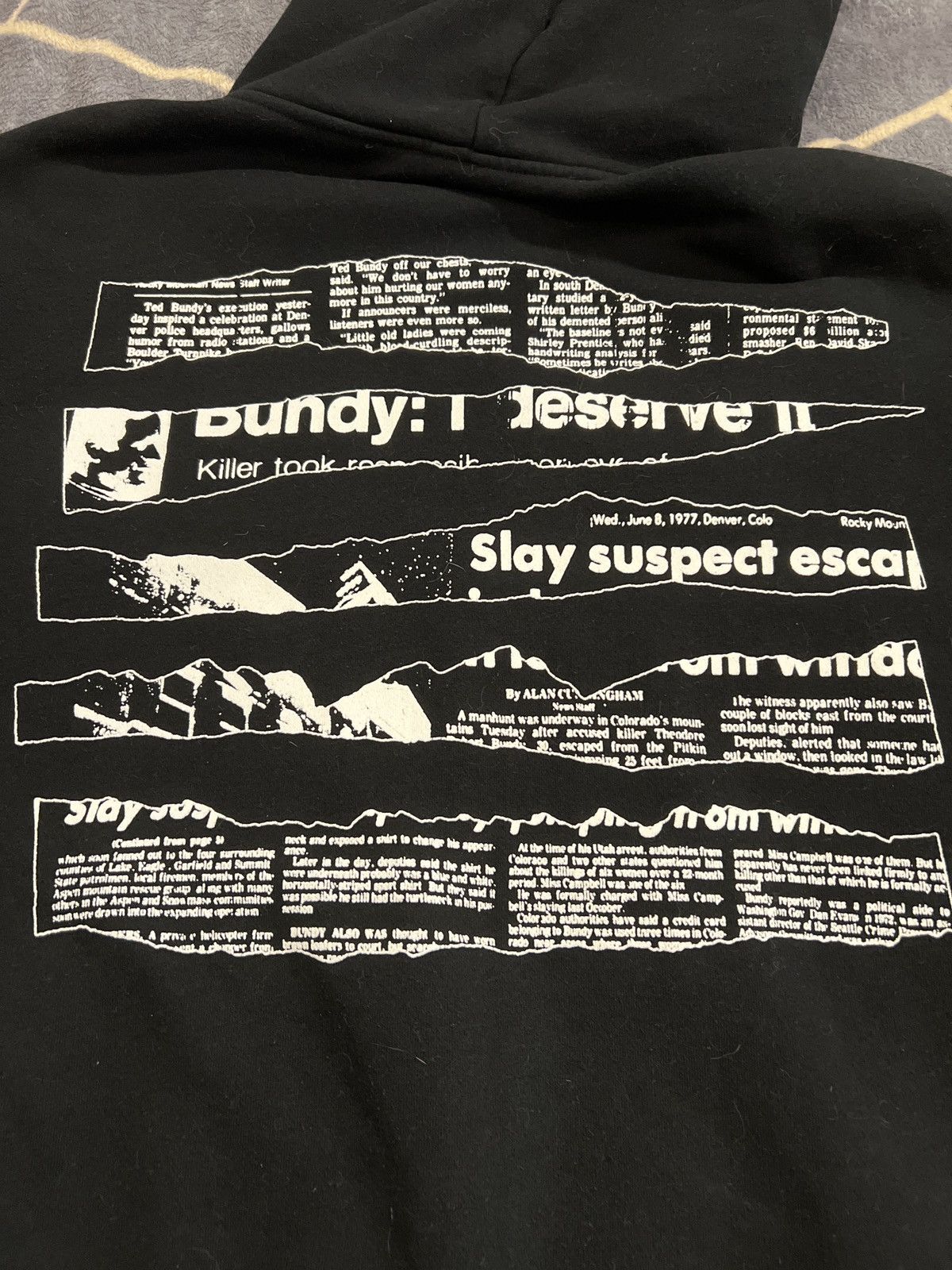 Revenge Revenge Bundy Hoodie Black Size US M / EU 48-50 / 2 - 3 Thumbnail