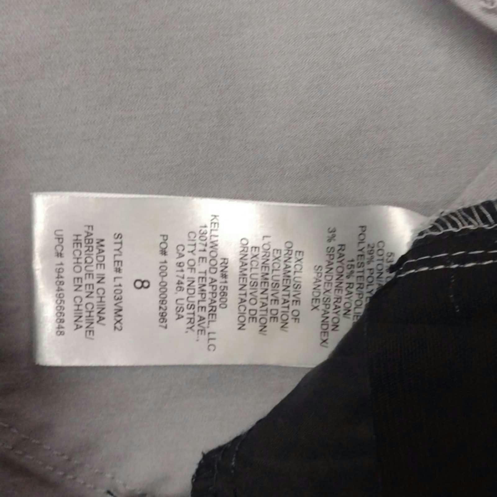 The Unbranded Brand Wit & wisdom gray high rise ankle skimmer pants size 8 Size 30" / US 8 / IT 44 - 5 Thumbnail