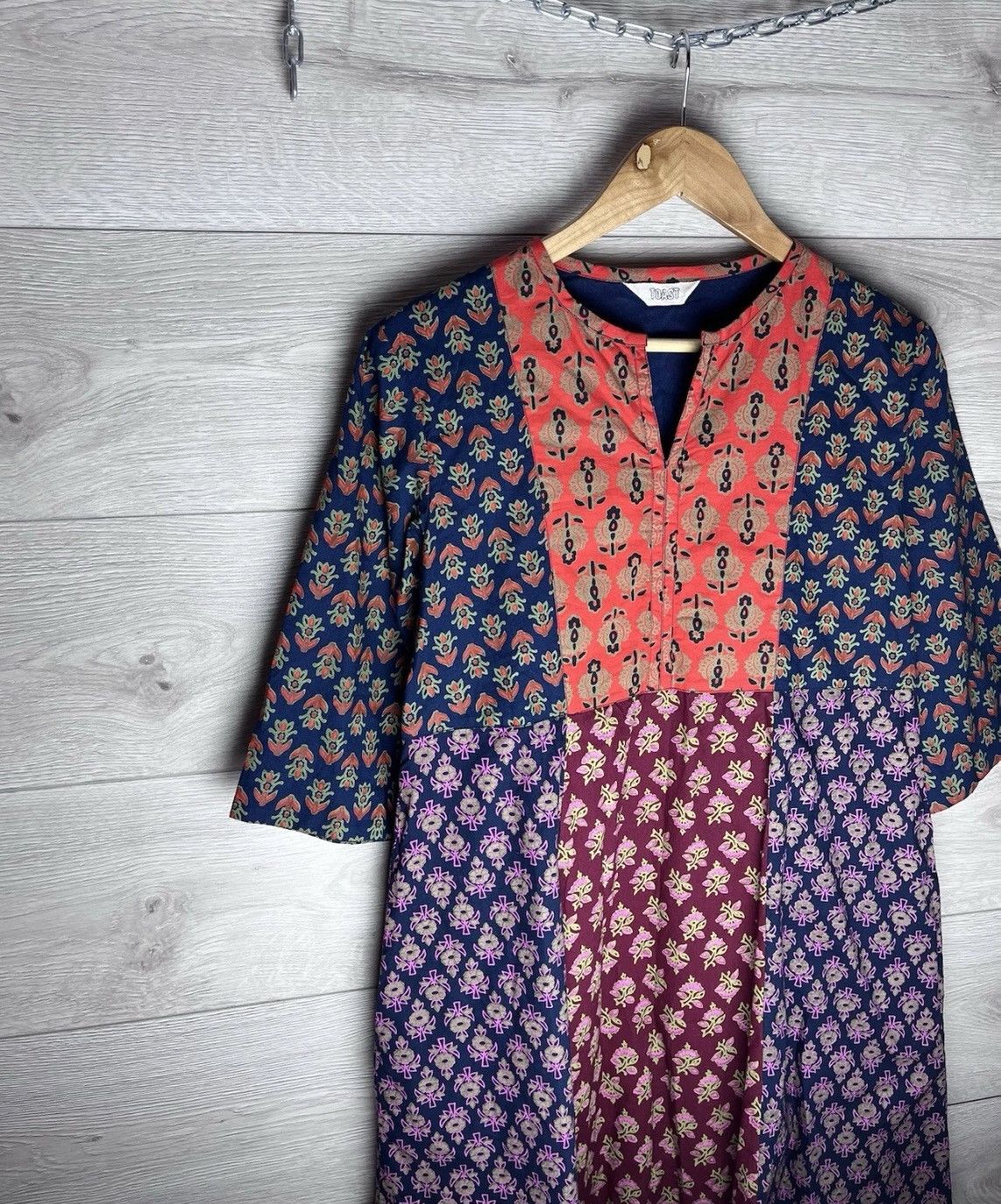 Vintage Vintage women long dress Toats size 8 made in India 🇮🇳 Size M / US 6-8 / IT 42-44 - 3 Thumbnail