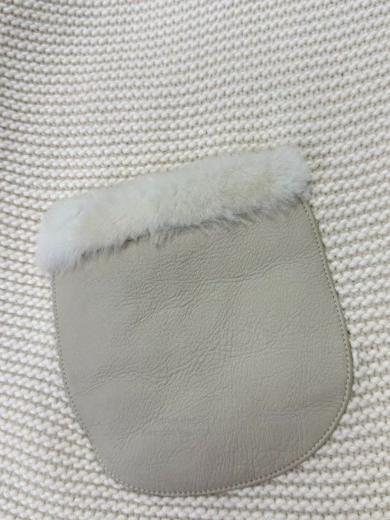 Loro Piana Loro Piana Beige Knit and Faux Fur Long Open Front Jacket Size S / US 4 / IT 40 - 3 Thumbnail