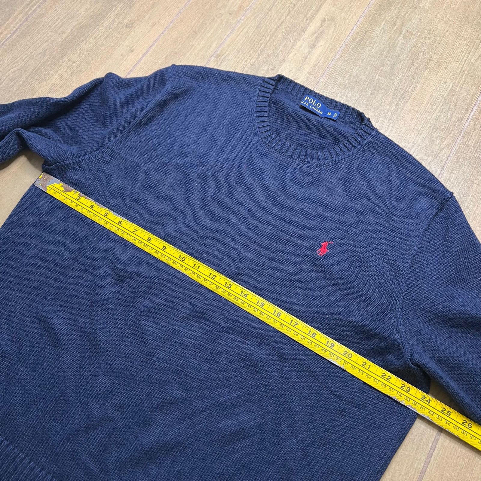Polo Ralph Lauren Vintage Navy blue Polo by Ralph Lauren sweater Sz XL Y2K Size US XL / EU 56 / 4 - 6 Thumbnail