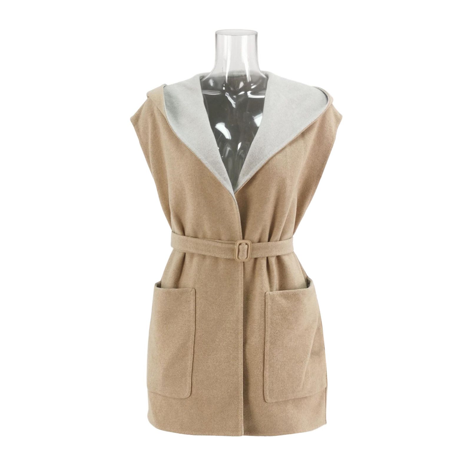 Loro Piana Loro Piana Baby Cashmere Hooded Vest Size S Size S / US 4 / IT 40 - 1 Thumbnail