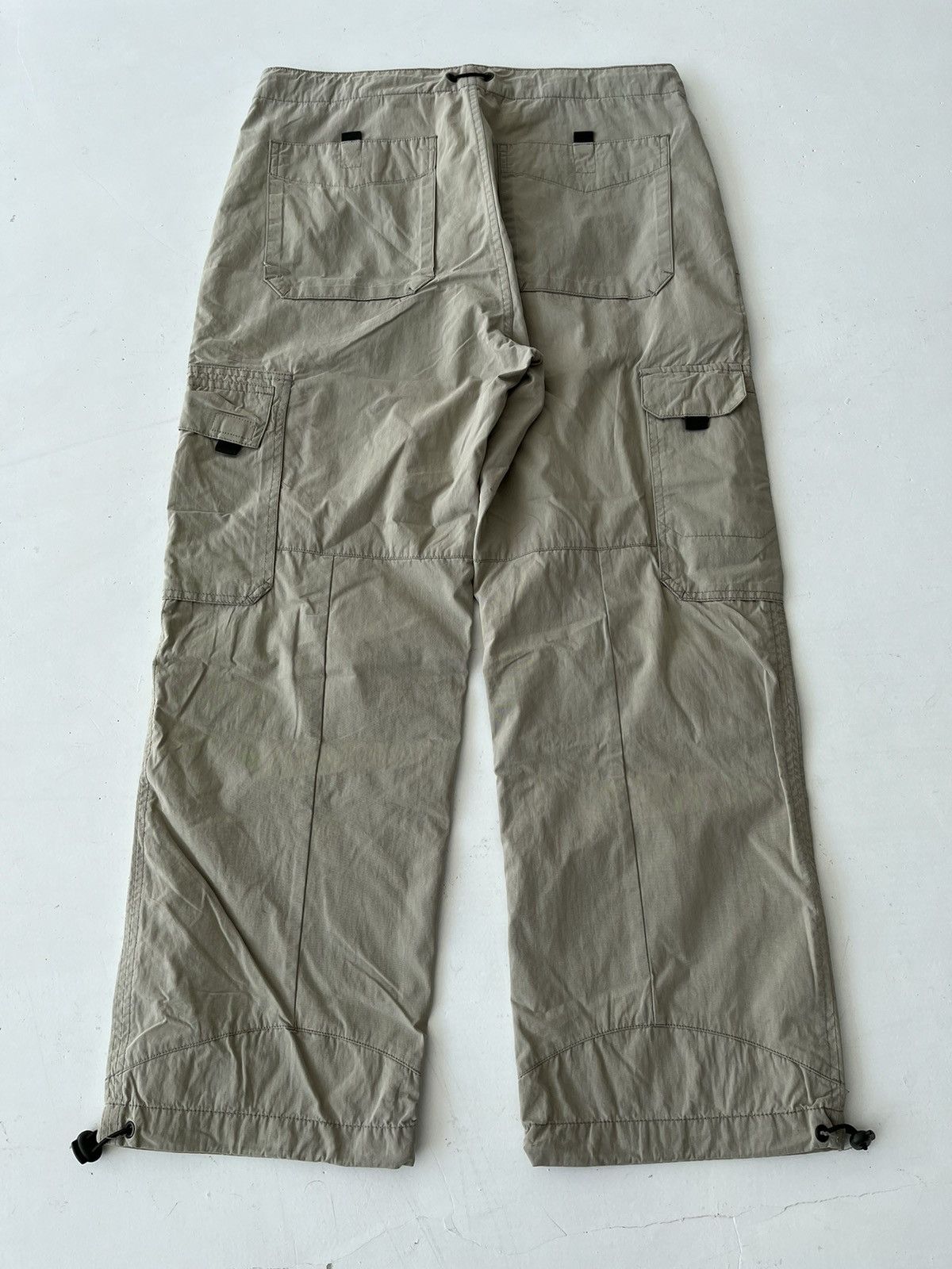 Japanese Brand Vintage next care Japanese symbols nylon parachute cargo 90s Size US 34 / EU 50 - 2 Thumbnail