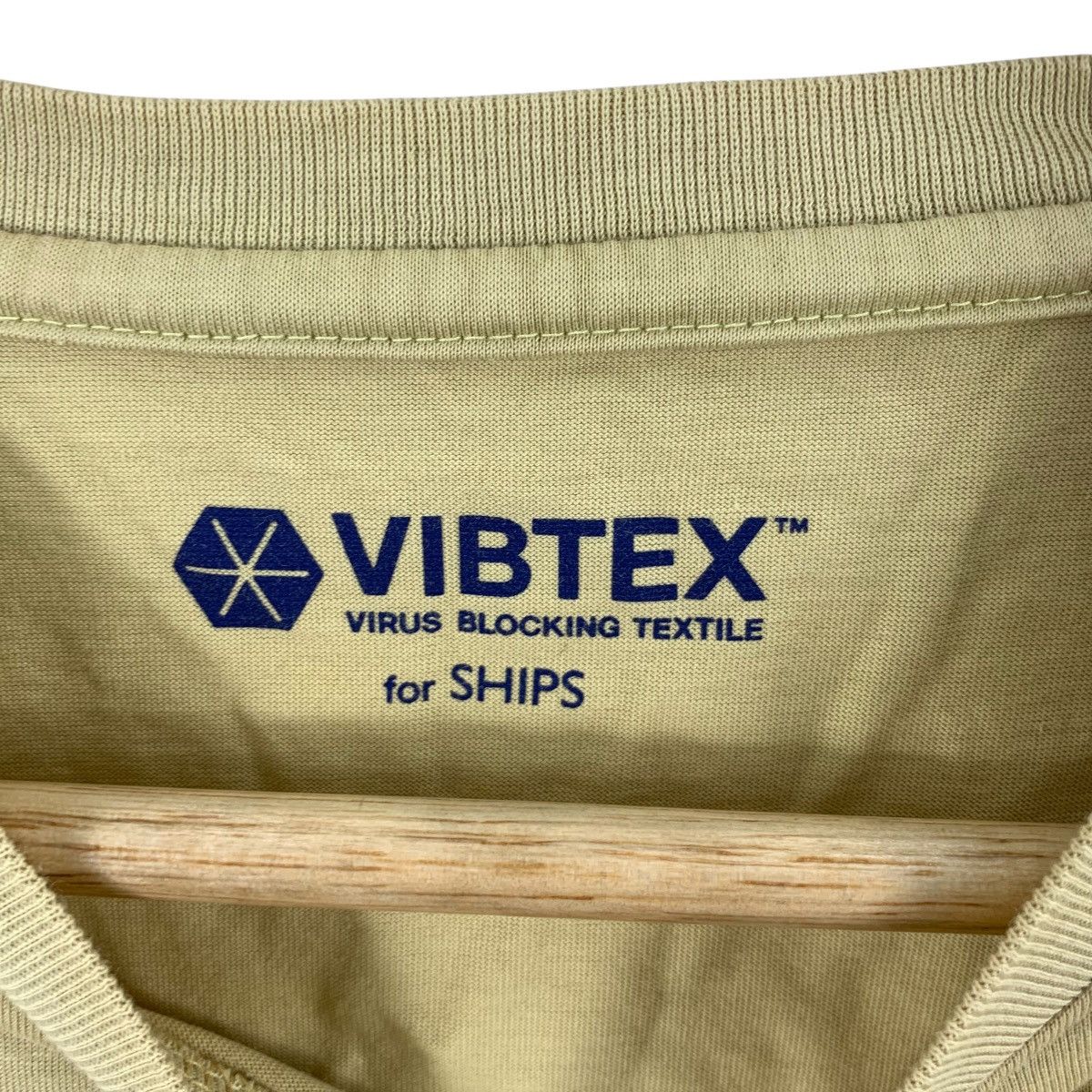 SHIPS SHIPS JAPAN x VIBTEX Virus Blocking Textile Tee Shirt Top Size US M / EU 48-50 / 2 - 7 Thumbnail