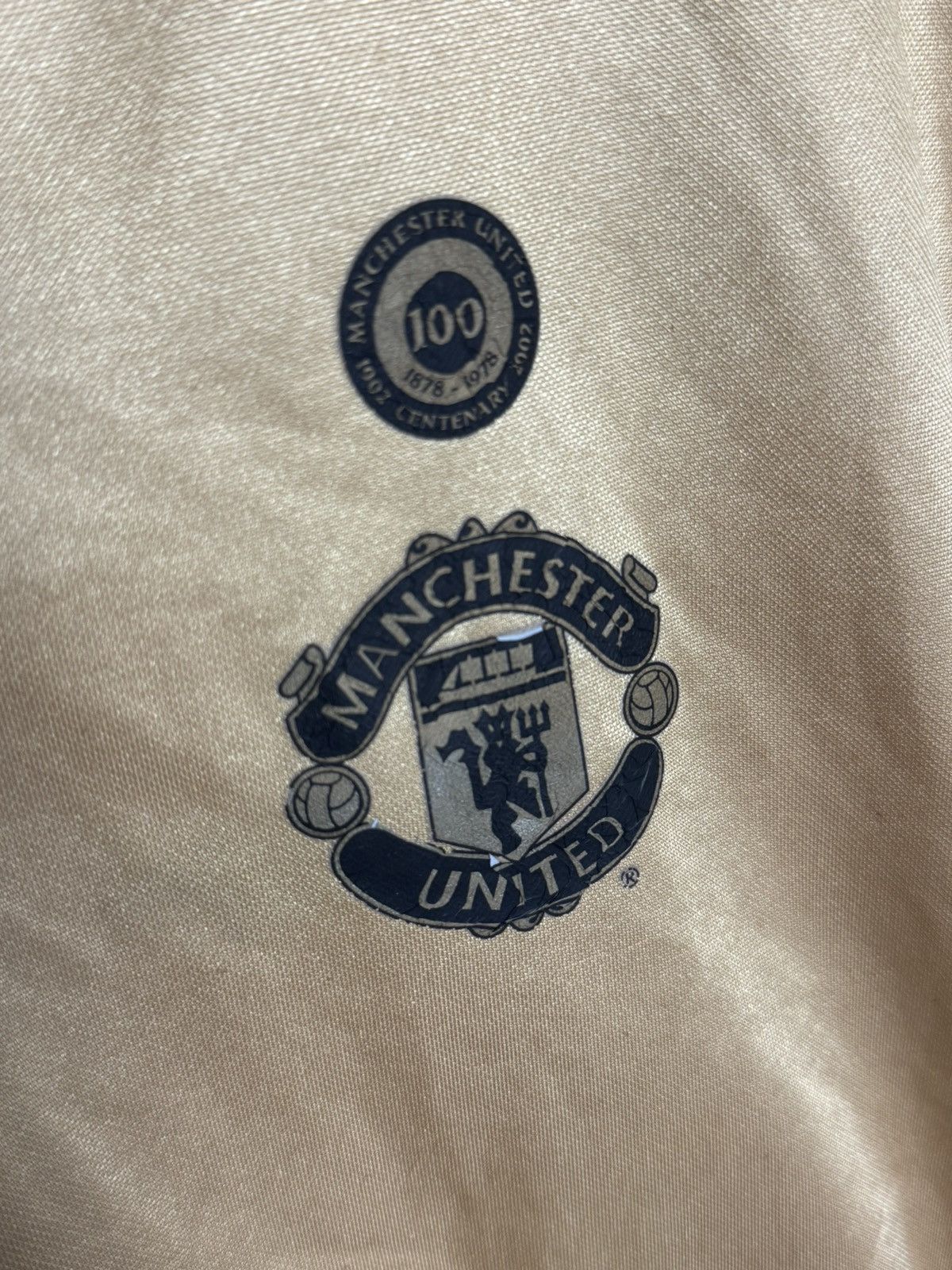 Umbro Manchester United 01/02 Away Veron Football Jersey T-Shirt Size US L / EU 52-54 / 3 - 18 Thumbnail