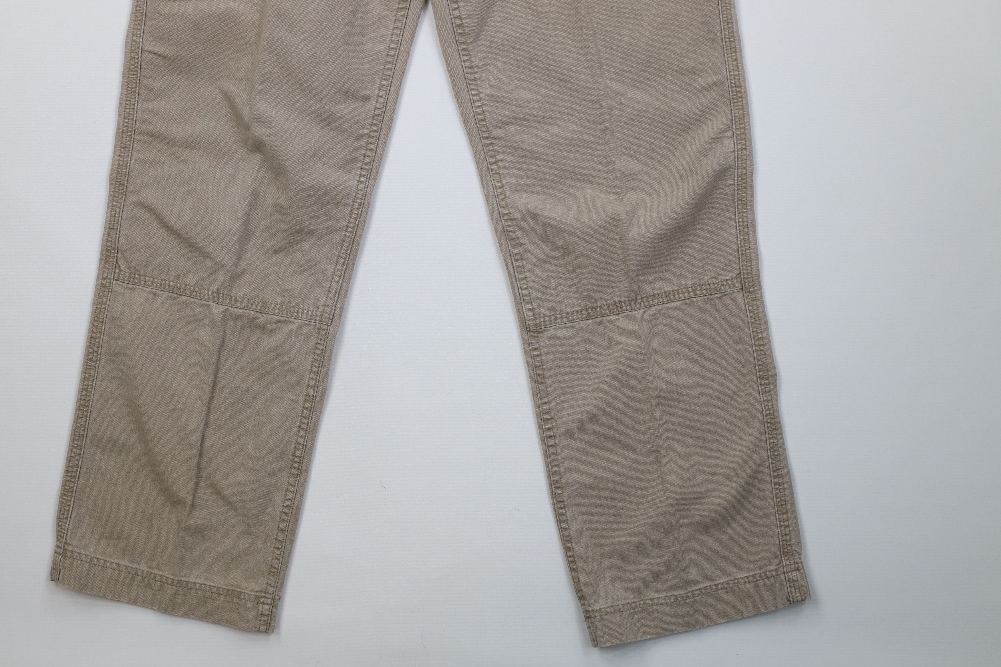Eddie Bauer Vintage Y2K Eddie Bauer Knee Wide Leg Pants Canvas Beige Size US 32 / EU 48 - 5 Thumbnail