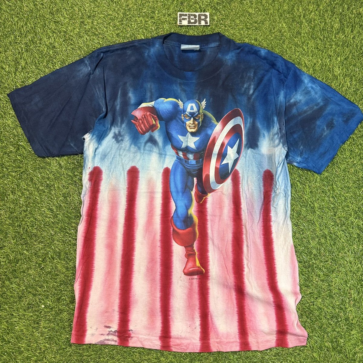 Other Vintage Captain America Tye Dye Tee Size US XL / EU 56 / 4 - 1 Thumbnail