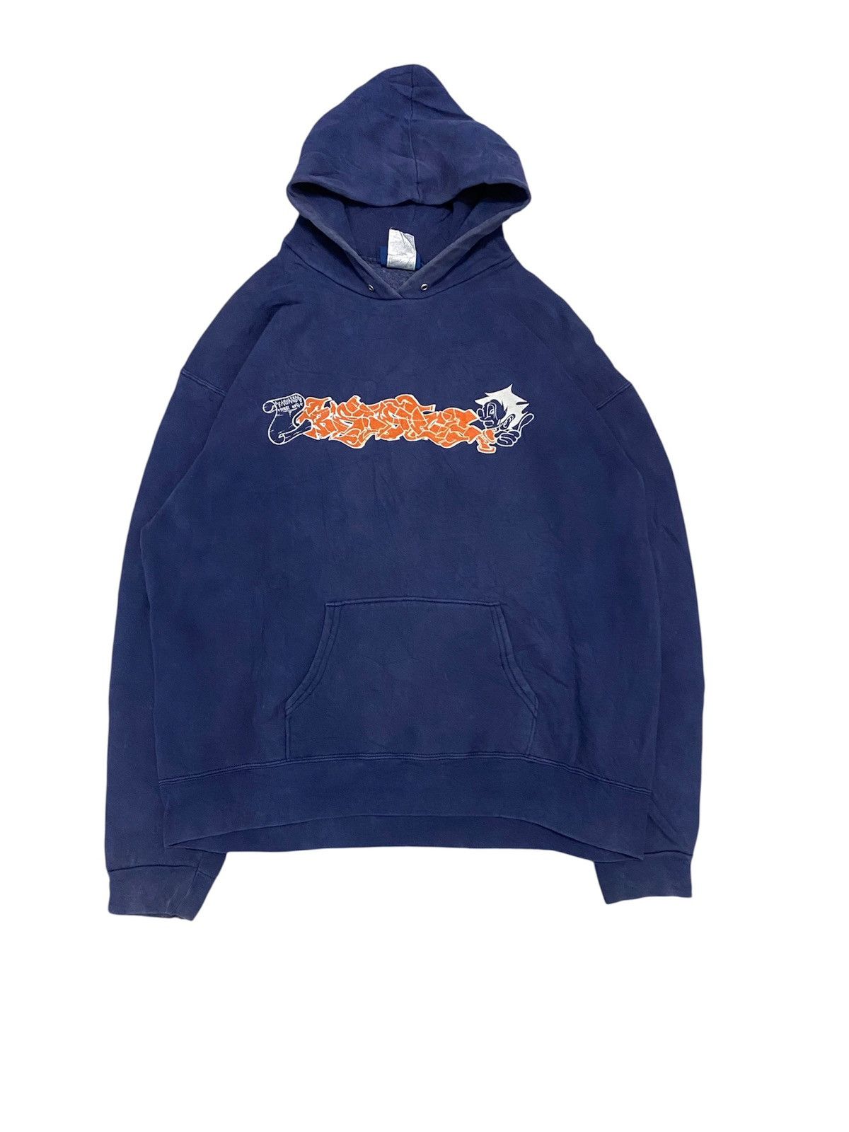 Stussy 🔥OG 1990s Balance Street Wear Grafiti hoodie anvil Size US XL / EU 56 / 4 - 1 Thumbnail
