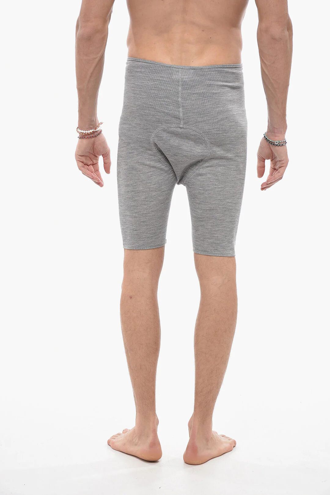 Dior og1mm0326 Size: L / Virgin Wool Jersey Boxer in Grey Size ONE SIZE - 2 Thumbnail