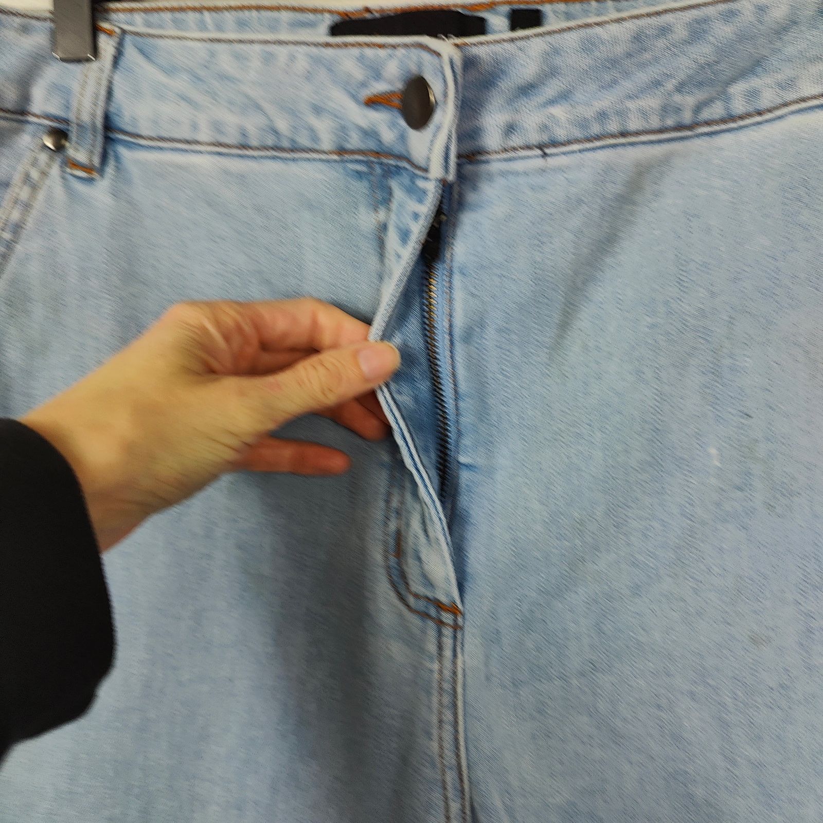 Wildfang Wildfang Essential Work Denim Pant Womens Large Size 32" / US 10 / IT 46 - 3 Thumbnail