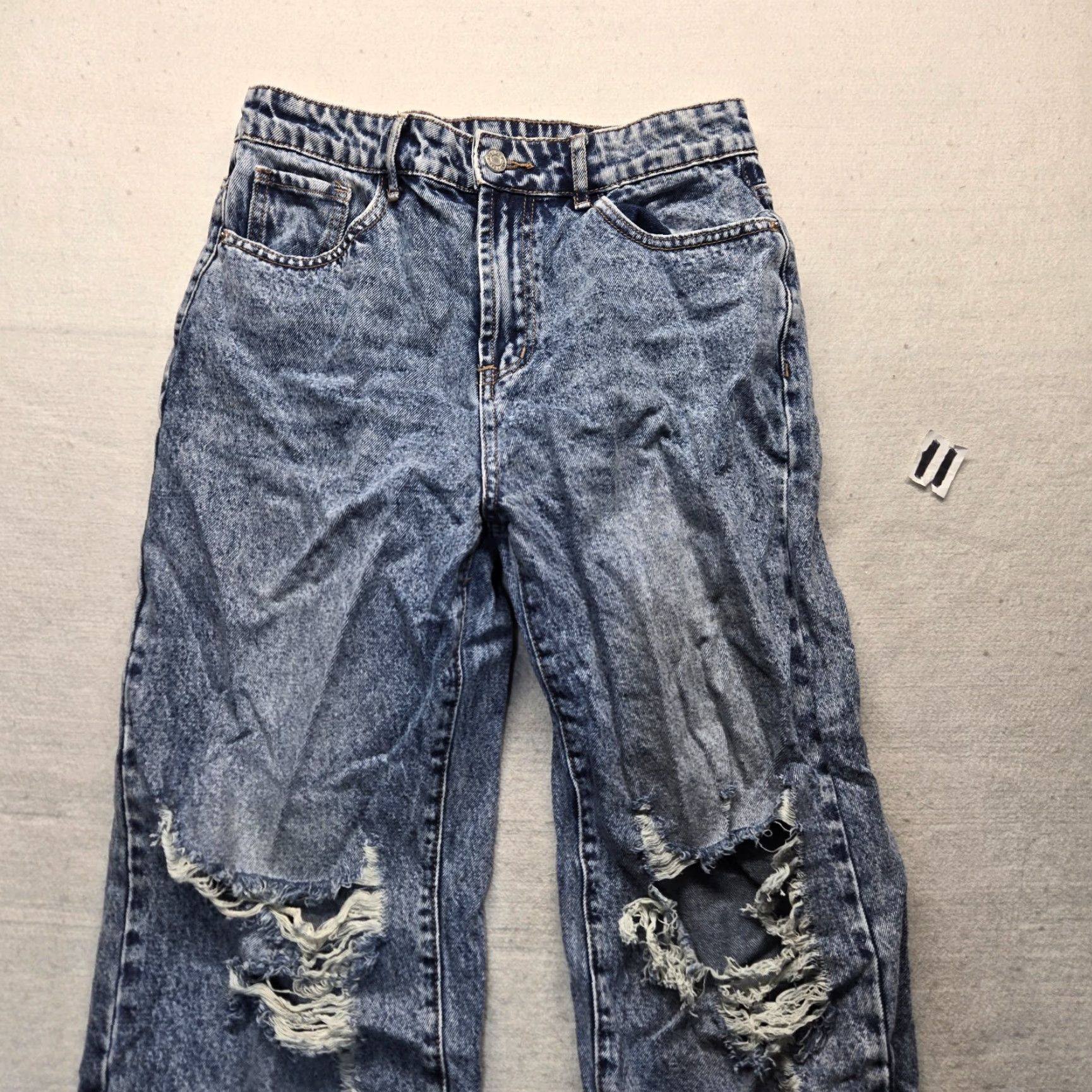 Shein Shein Jeans Blue Denim Pants 5 Pocket Cotton Adult Women's Size L Large Size 36" / US 14 / IT 50 - 2 Thumbnail
