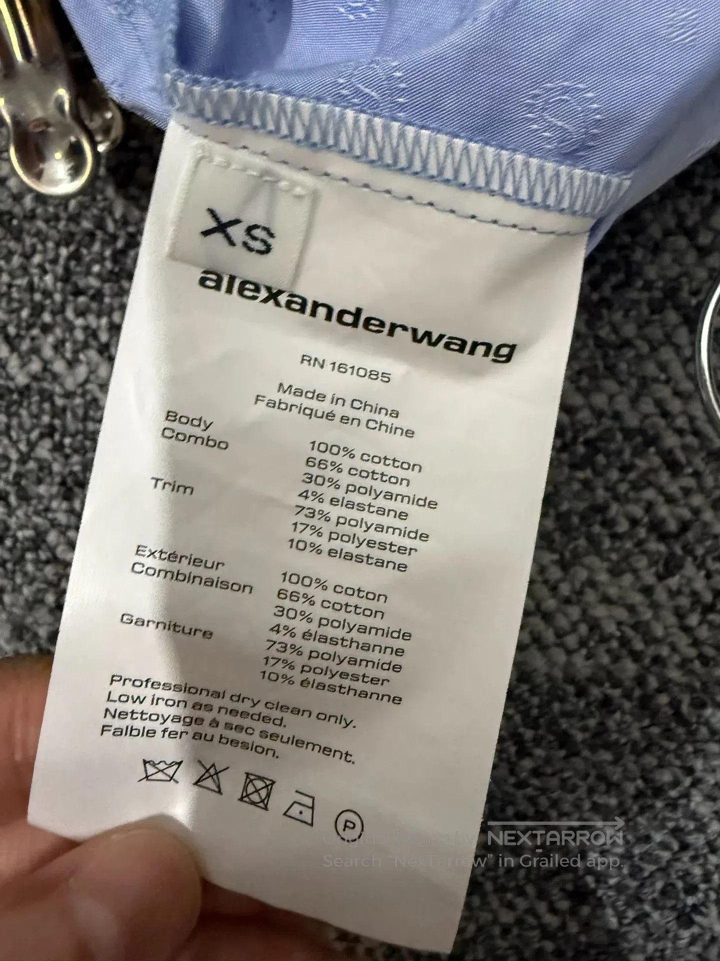 Alexander Wang Alexander Wang Blue High. Size 31" - 5 Thumbnail