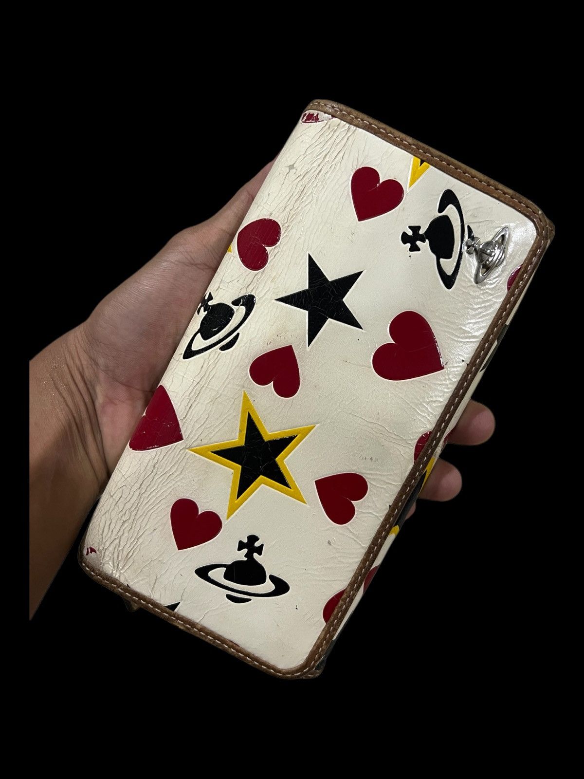 Vivienne Westwood OG Vivienne Westwood Orb Logo "Star & Heart" Leather Wallets Size ONE SIZE - 2 Thumbnail