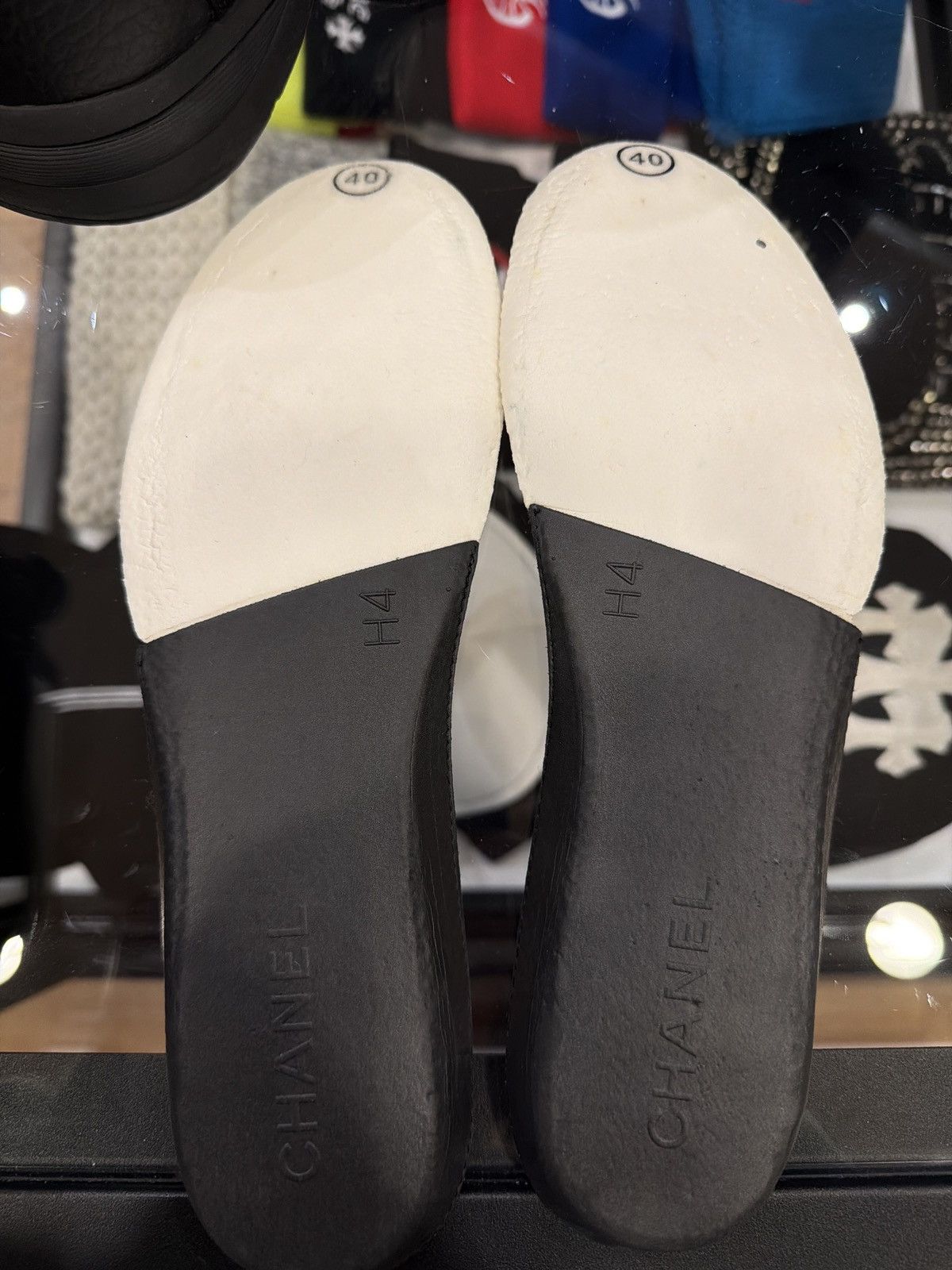 Chanel Chanel Suede Trainer - Black White Size US 7 / EU 40 - 7 Thumbnail