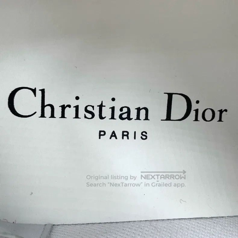 Dior Dior Logo embossed white low-top lace-up casual sneakers Size US 4.5 / IT 34.5 - 7 Thumbnail