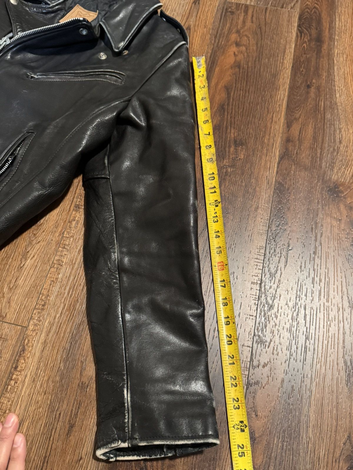 Vintage Vintage Punk Motorcycle Leather Jacket Size US M / EU 48-50 / 2 - 11 Thumbnail