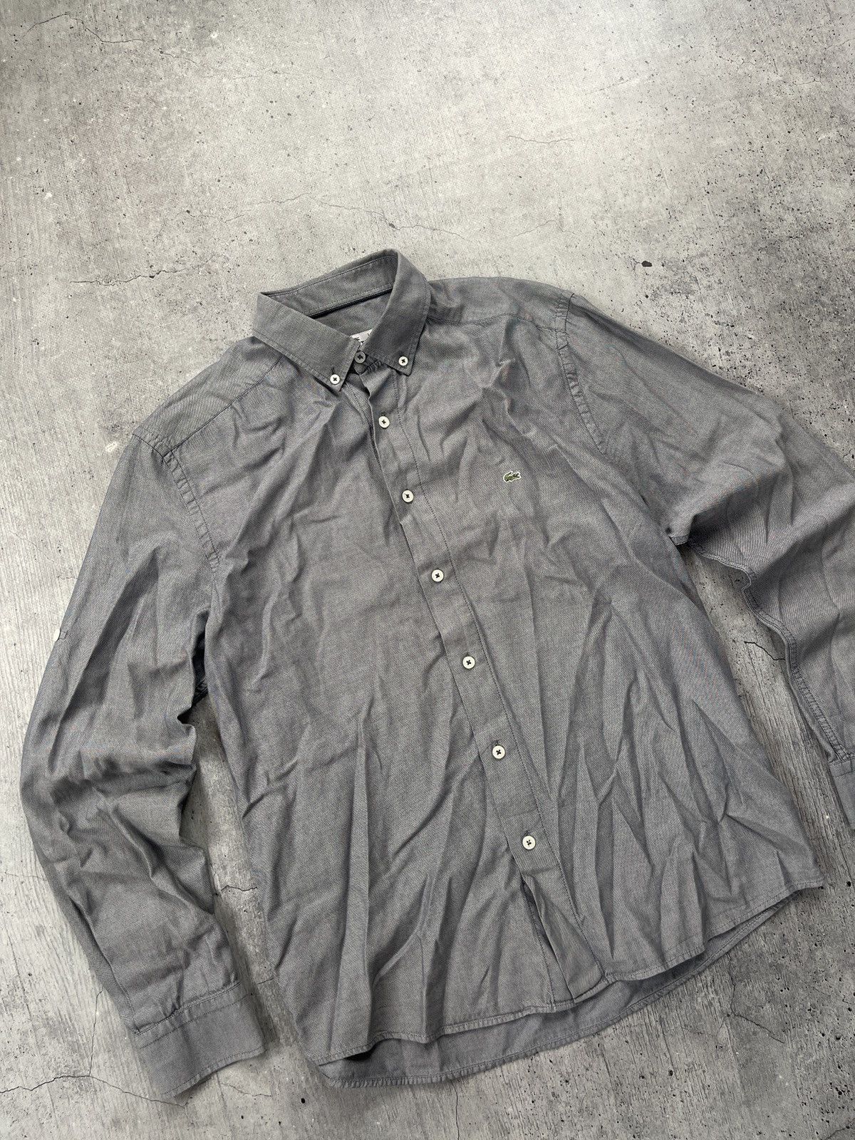 Lacoste × Vintage Lacoste shirt old money style size M Size US L / EU 52-54 / 3 - 3 Thumbnail