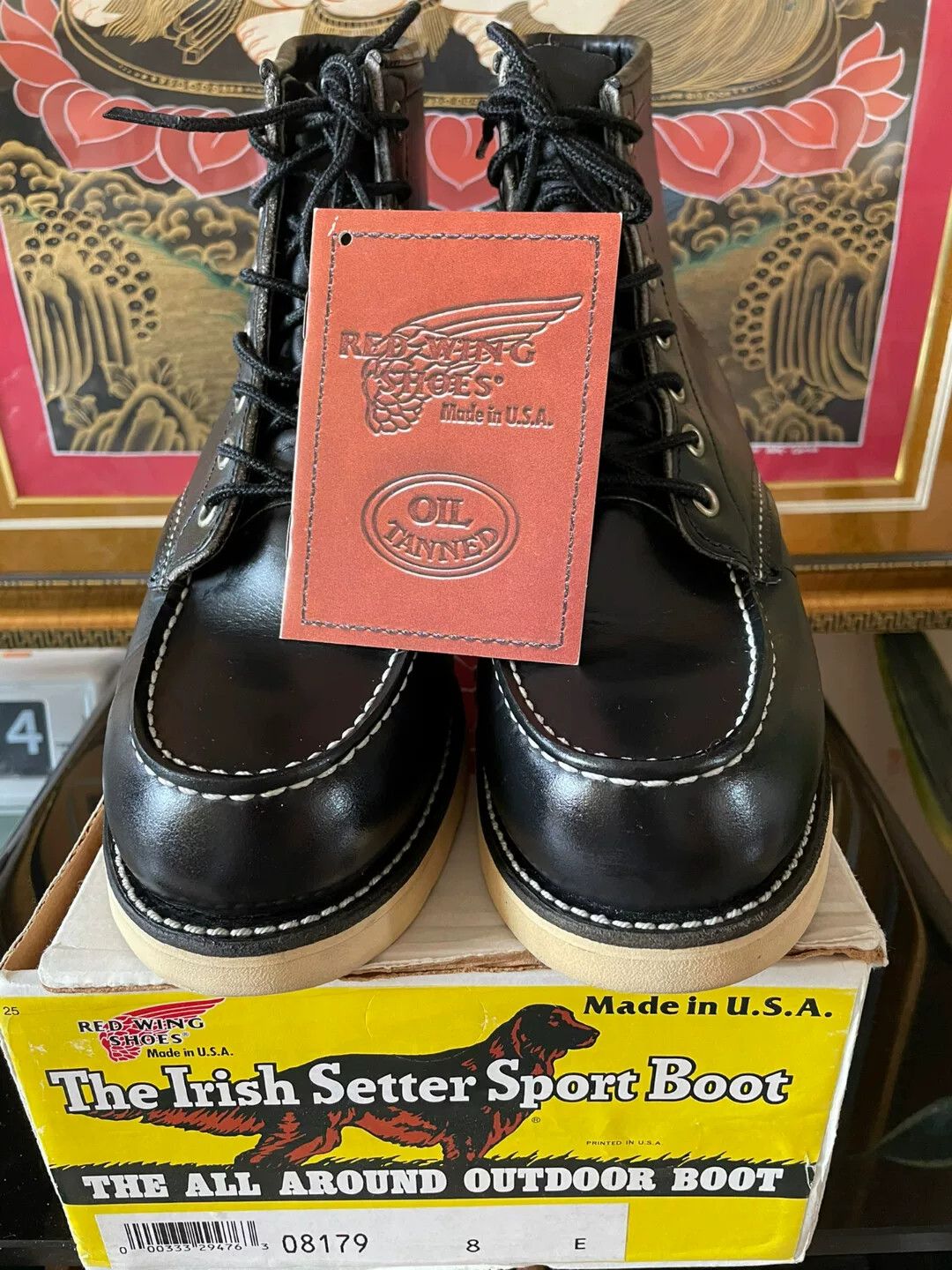 Red Wing Red Wing 8179 90s Vintage Boots Size US 8 / EU 41 - 1 Thumbnail