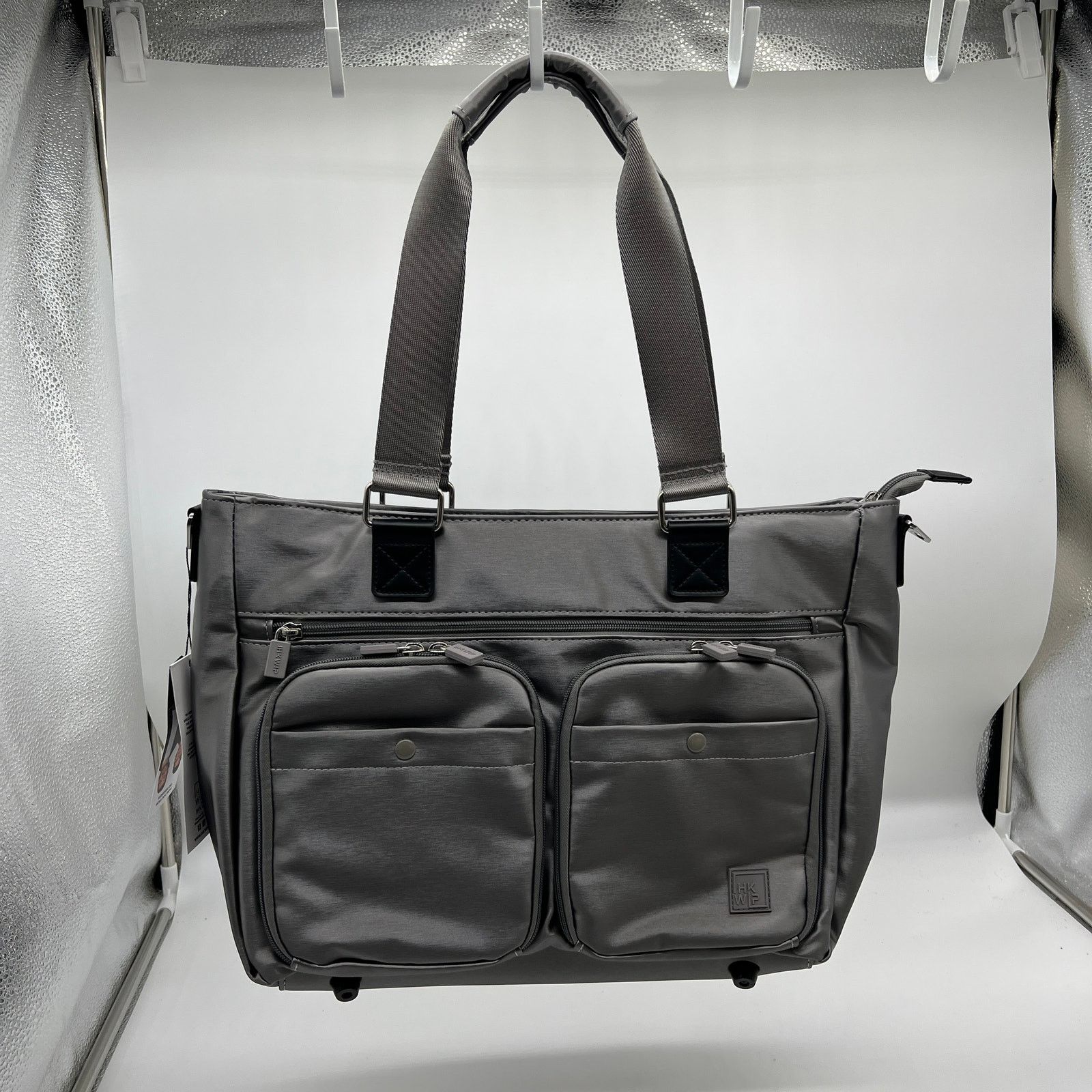 Other IHKWIP Cargo Catchall Tote Womens Bags Met Stone Grey Size ONE SIZE - 1 Thumbnail