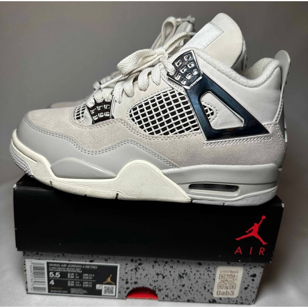 Jordan Brand × Nike Size 5.5 - Air Jordan 4 Retro Frozen Moments Women's Shoes Size US 5.5 / IT 35.5 - 8 Thumbnail