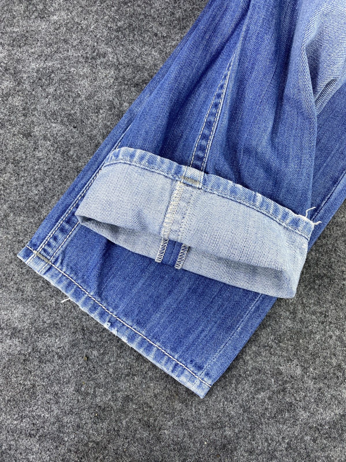Affliction × Vintage Affliction ACE Blue Wash Jeans - J978 Size US 34 / EU 50 - 9 Thumbnail