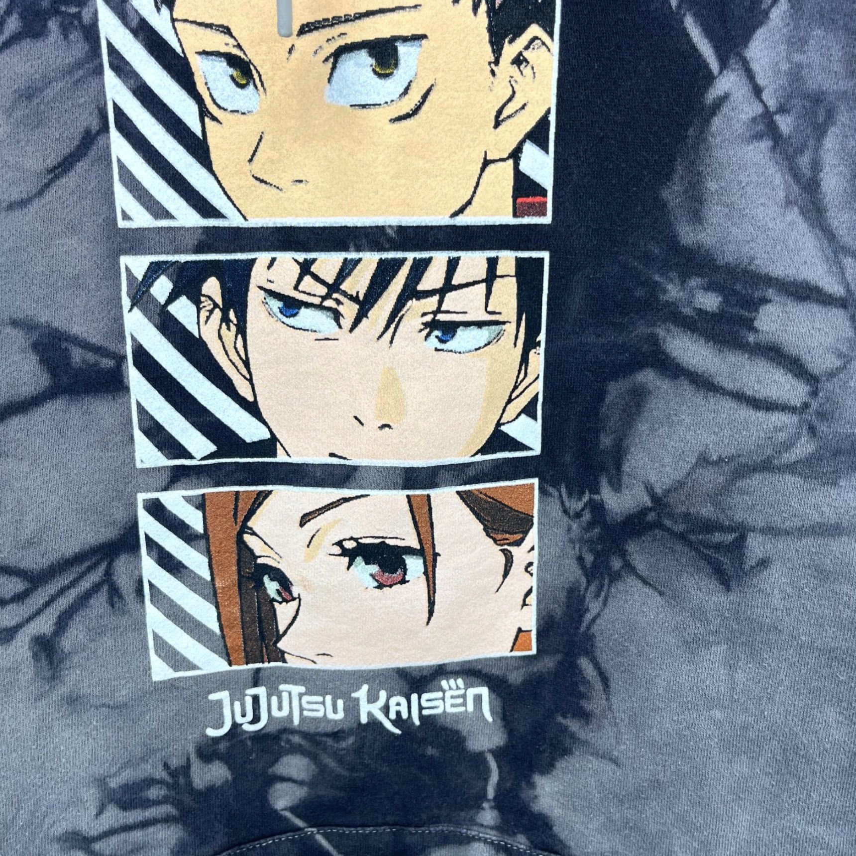 Vintage VINTAGE Jujutsu Kaisen Anime Hoodie Shirt Mens S Black Pullover 90s Spirit Anime Sweatshirt Size US S / EU 44-46 / 1 - 3 Thumbnail