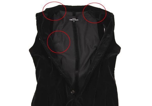 Comme des Garcons Comme Des Garcons size S Black Vintage Velvet Design Jumps Size 24" / US 00 / IT 34 - 5 Thumbnail