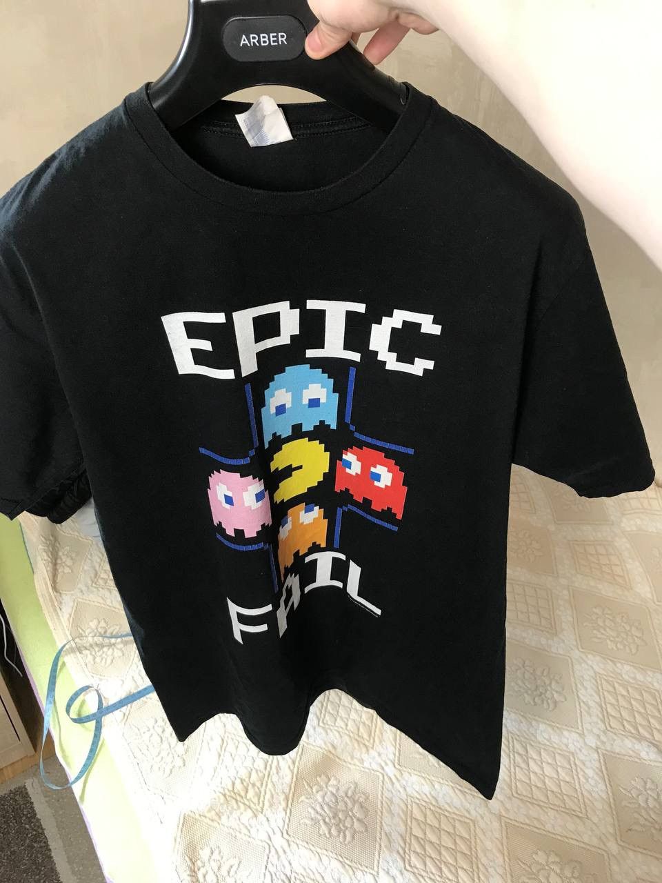 Microsoft × The Game × Vintage 🔥 Pac Man 00s Vintage T shirt Movie Game Nintendo Xbox Size US L / EU 52-54 / 3 - 5 Thumbnail