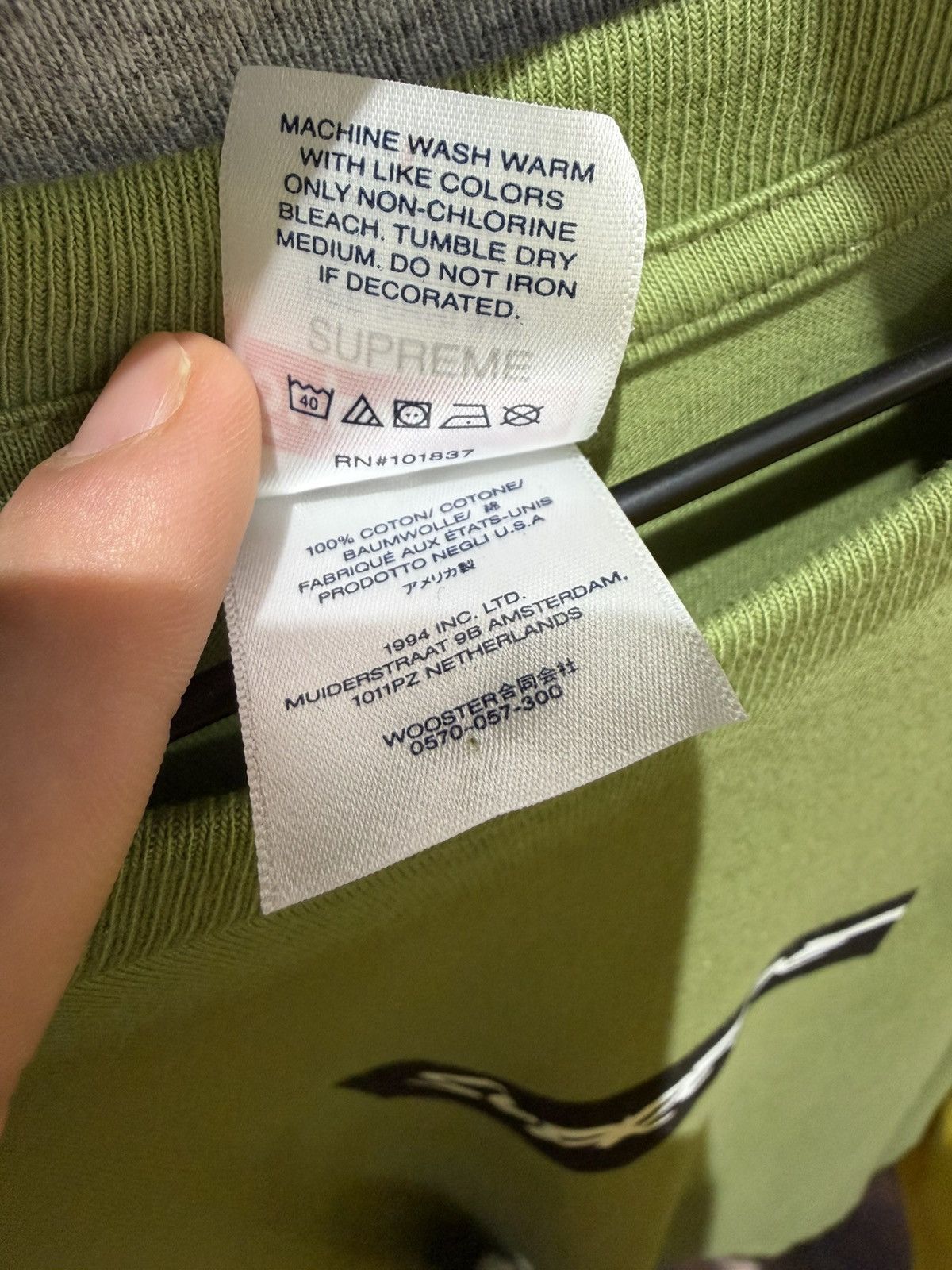 Futura × Supreme Supreme Futura Box Logo Moss Green Size US L / EU 52-54 / 3 - 4 Thumbnail