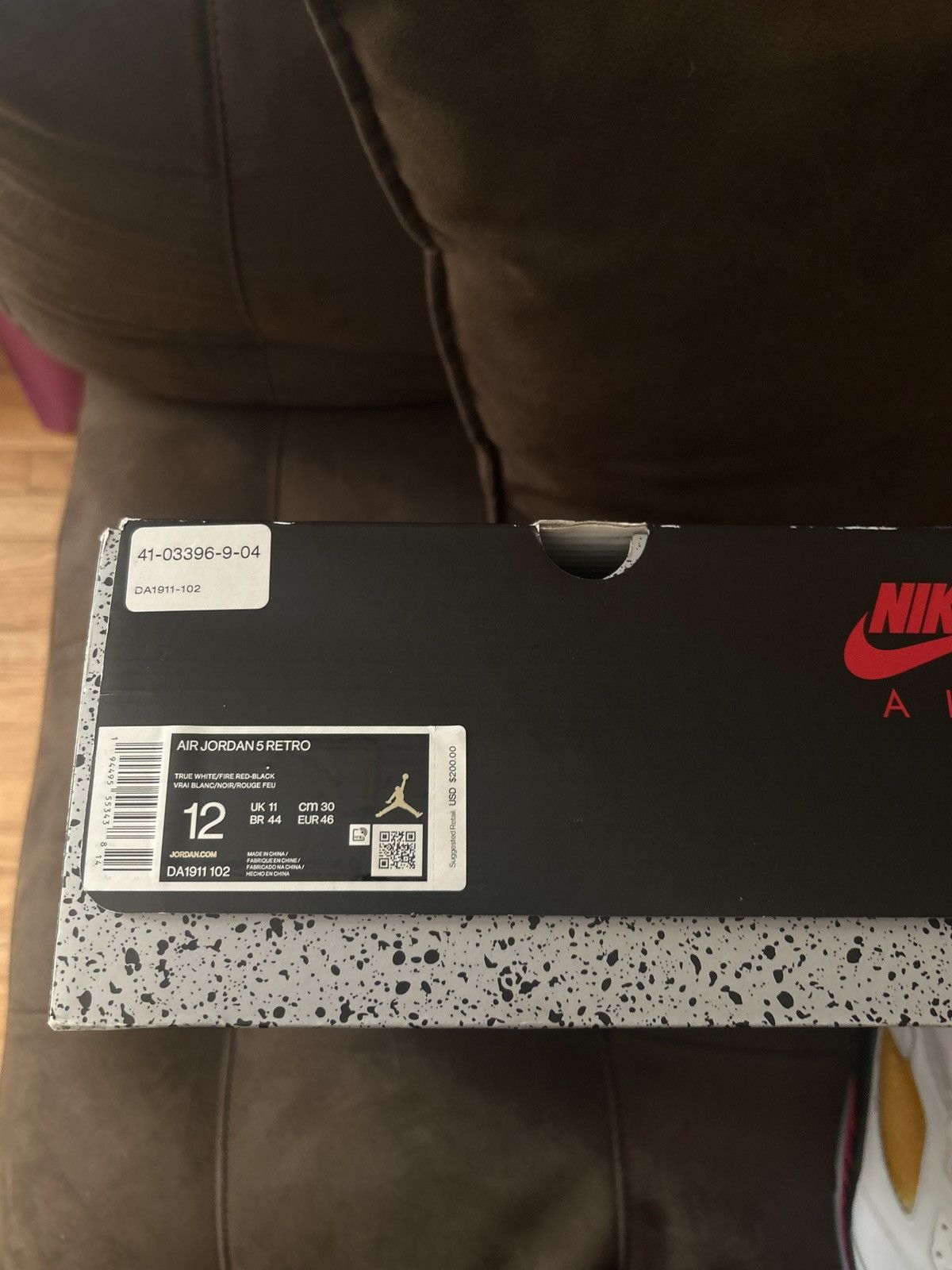 Jordan Brand Jordan 5 Fire Red Size US 12 / EU 45 - 2 Thumbnail