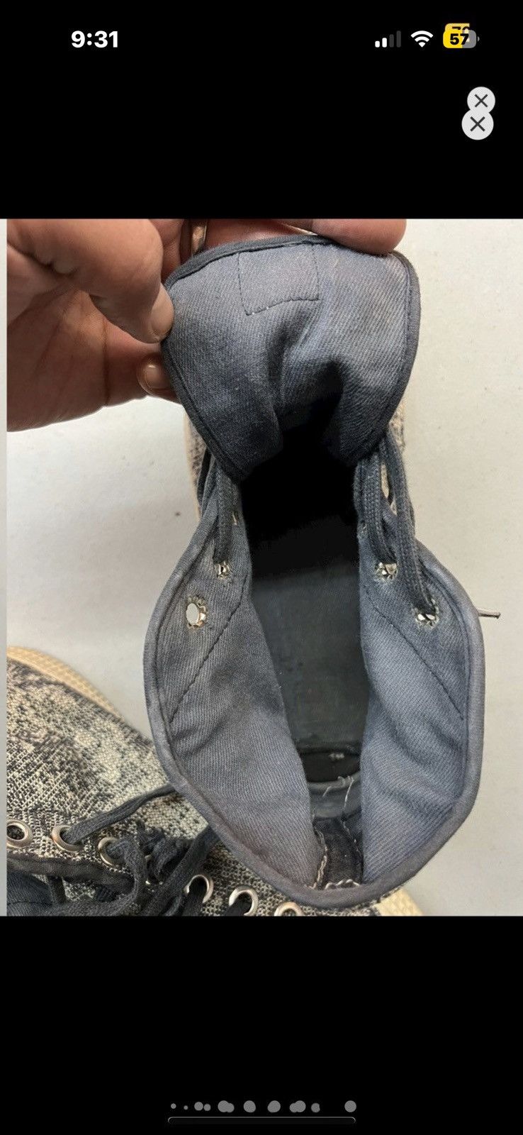 Matthew Miller ***FINAL DROP***RARE MATTHEW MILLER X NOVESTA HIGH TOP 43/10 Size US 10.5 / EU 43-44 - 15 Thumbnail