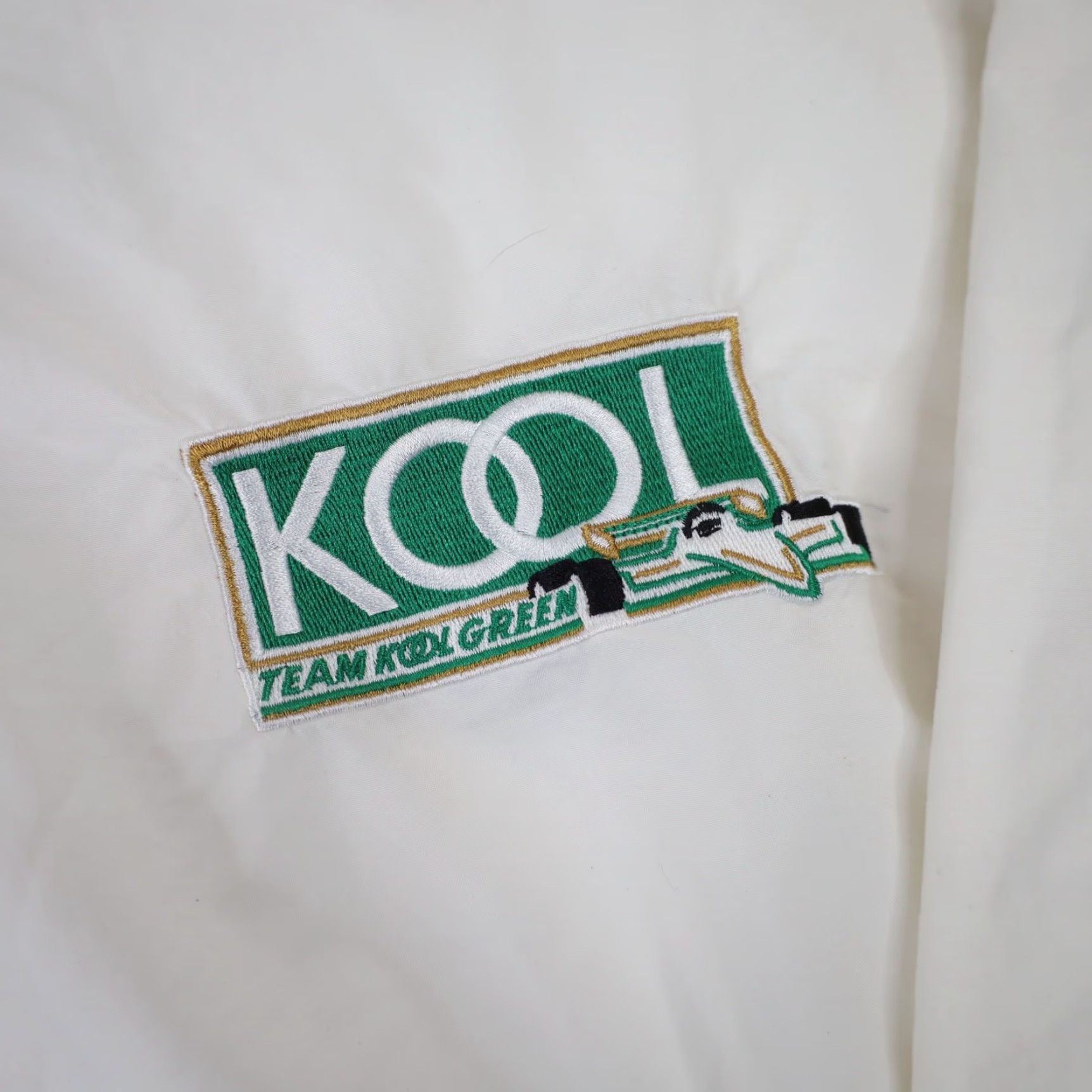 Vintage VINTAGE Kool Cigarettes Team Kool Green Racing Windbreaker Jacket XL White Mens Size US XL / EU 56 / 4 - 5 Thumbnail