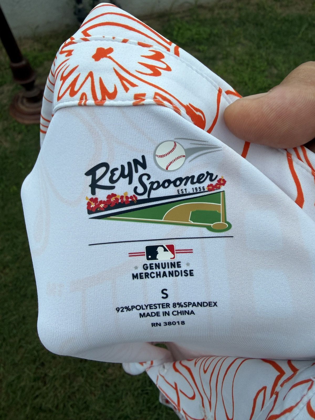 Reyn Spooner PreOwned Reyn Spooner San Francisco Giants Polo Men's S Size US S / EU 44-46 / 1 - 5 Thumbnail