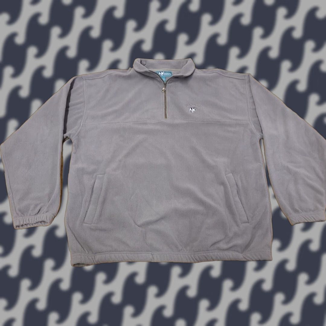 Big Dogs VINTAGE Big Dogs 1/4 Zip Sweater Sweatshirt Pullover Men XL Gray 90s Sweatshirt Pullover Casual Logo Crew Neck Long Sleeve Size US XL / EU 56 / 4 - 1 Thumbnail