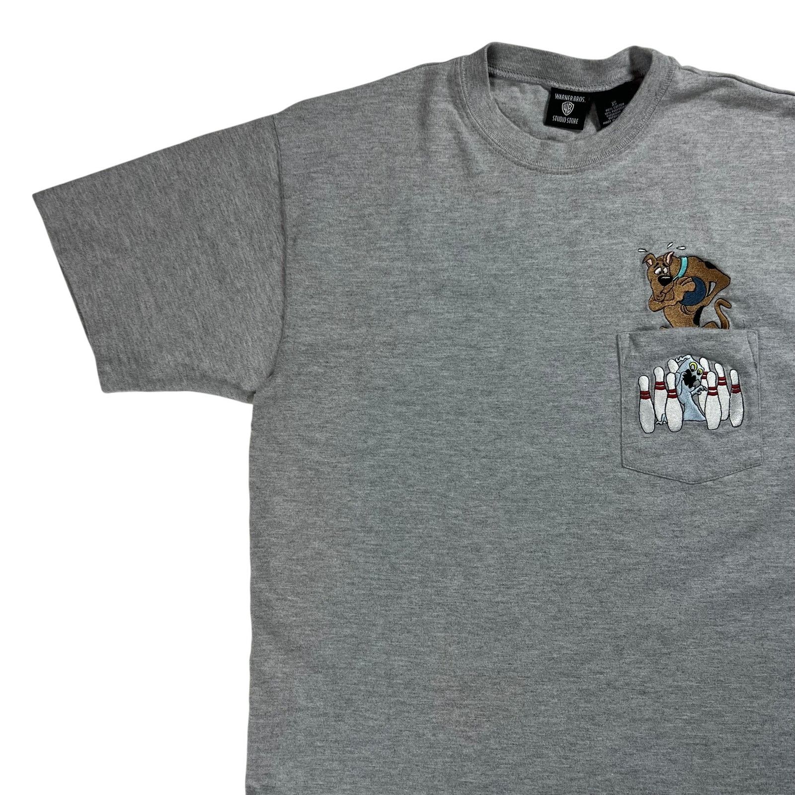Cartoon Network × Vintage Vintage 1998 Cartoon Network Scooby Doo pocket tee (XS) Size US XS / EU 42 / 0 - 4 Thumbnail