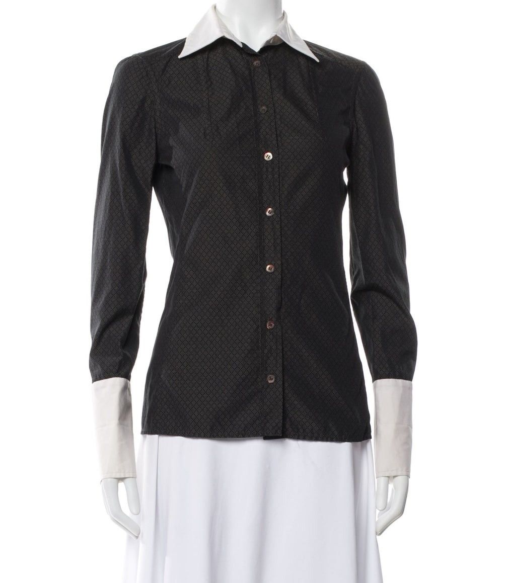 Gucci Gucci S/S 2007 Iridescent shirt by Frida Giannini Size US S / EU 44-46 / 1 - 4 Thumbnail