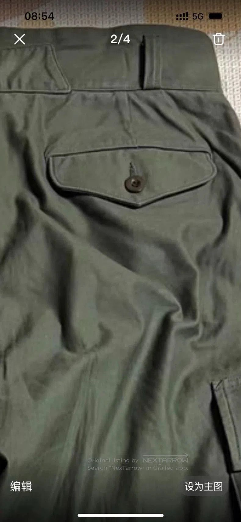 Nigel Cabourn Nigel Cabourn British Army Deck Combat Trousers Men. Size US 34 / EU 50 - 6 Thumbnail