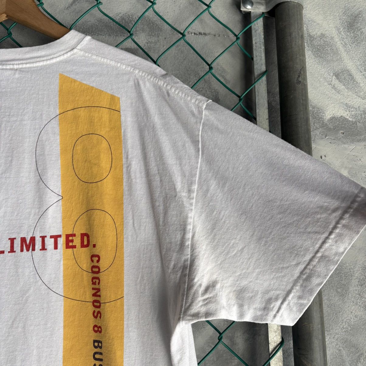Other AAA T Shirt Mens Sz XL White Congos 8 Business Intelligence Size US XL / EU 56 / 4 - 7 Thumbnail