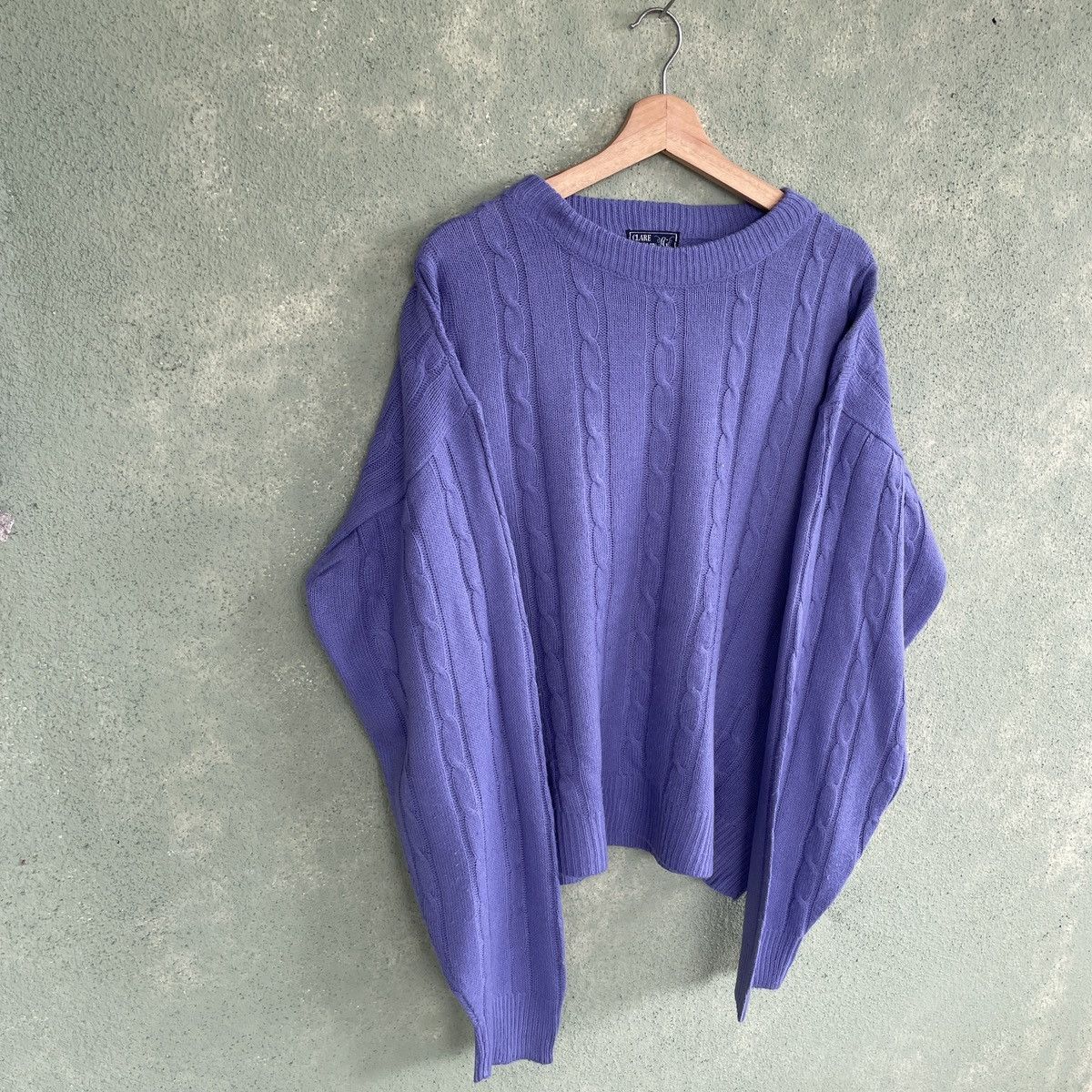 Aran Isles Knitwear × Japanese Brand Vintage Japanese Baggy Knitwear Sweater Jumper Free Size Size US XL / EU 56 / 4 - 2 Thumbnail