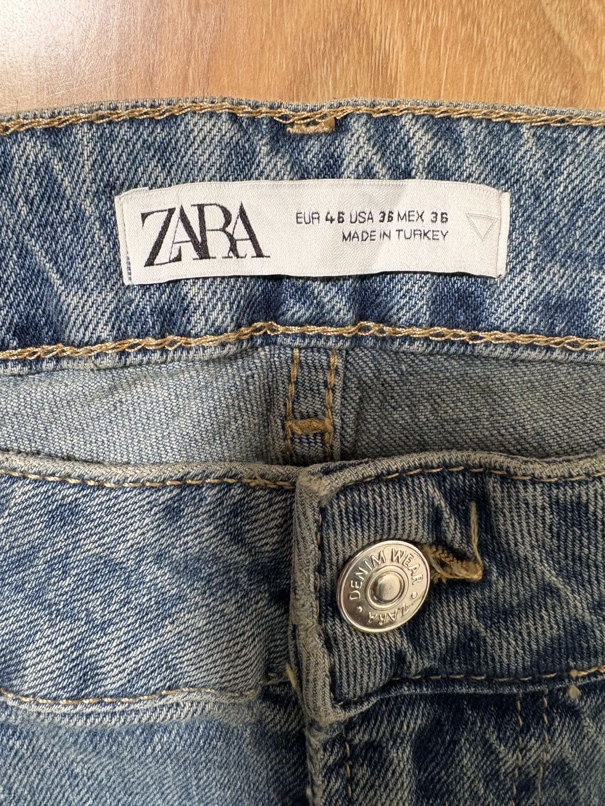 Zara Zara man distressed Denim Jeans Size US 36 / EU 52 - 5 Thumbnail